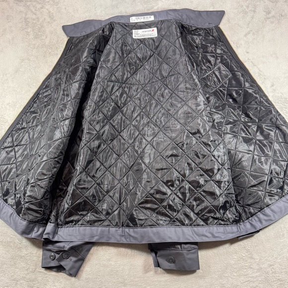 NWT By Aramark Ford Full Zip Work Jacket Gray Size XL Clean - Picture 5 of 5